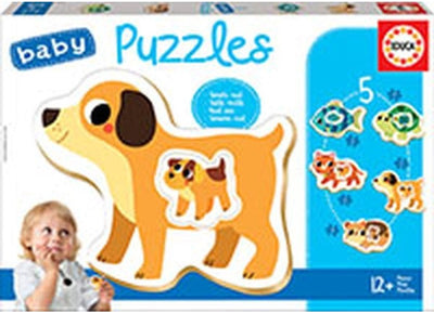 Educa - puzzle - 12 mois animaux