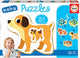 Educa - puzzle - 12 mois animaux