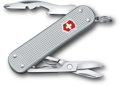 Couteau de poche Victorinox Companion Alox S - 58 mm - 5 fonctions - argent