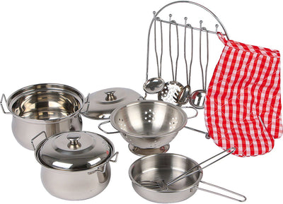 Small Foot Metal Children's's ustendies de cuisine, 13dlg.