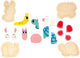 Janod - puzzle jardin - coffret puzzle en bois