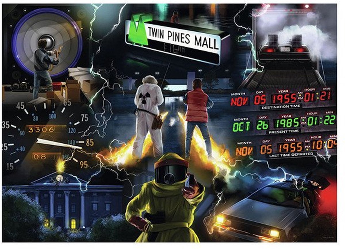 Ravensburger Jigsaw Puzzle To the Future, 1000st.