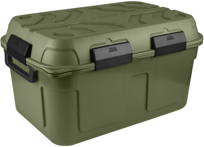 Boîte de rangement étanche Sunware q-line avec couvercle 130l - 79x54,5x42,5 cm