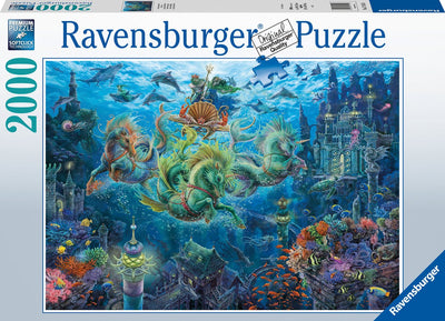 Ravensburger puzzle Monde sous-marin - puzzle - 2000 pièces