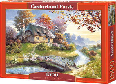 Maison Castorland – puzzle – 1 500 pièces – finition satinée – ajustement parfait – qualité européenne