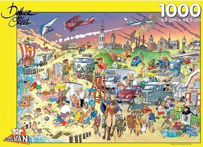 Puzzle Puzzleman - plage - Danker Jan (1000)