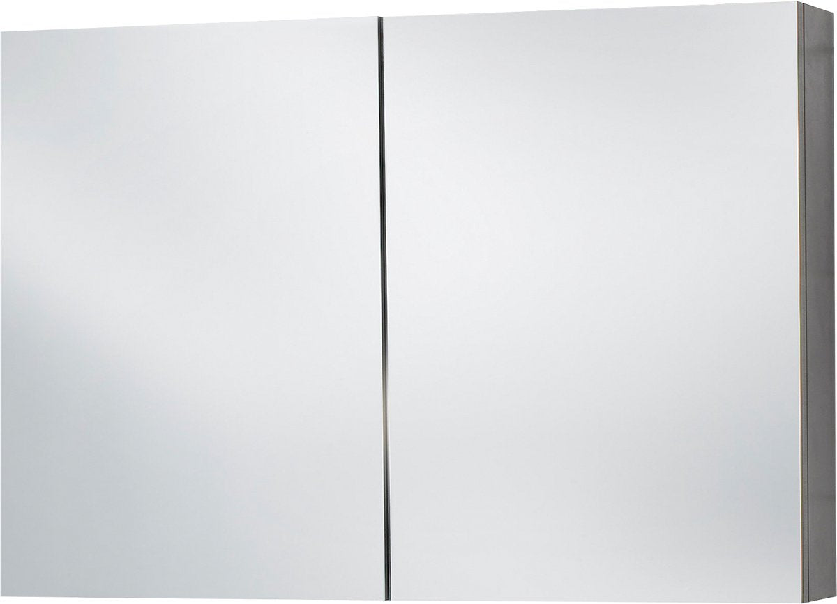 Differnz somero armoire à glace fsc 100 cm anthracite