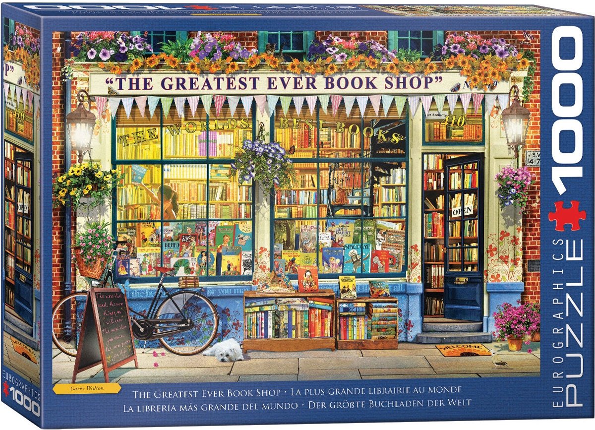 Eurographics - la plus grande librairie de tous les temps - 1000 pièces - puzzle