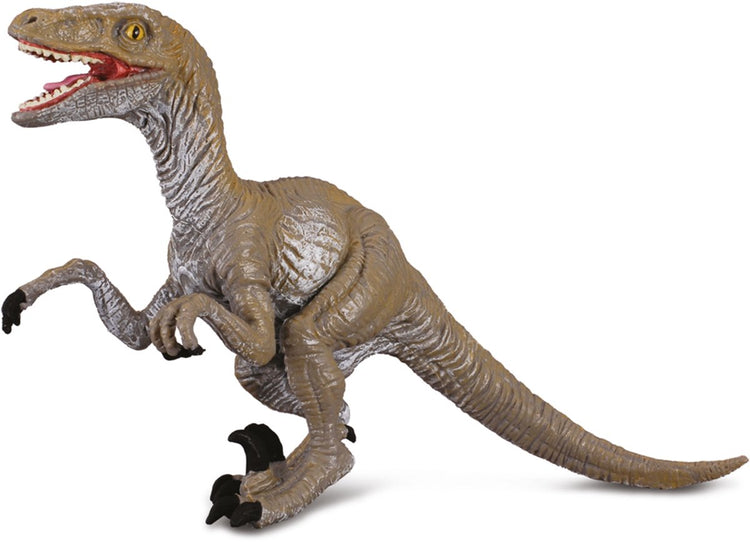Figurine Collecta - vélociraptor - (m) - préhistoire - peint à la main - dinosaure - miniature