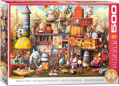 Eurographics - jouets inadaptés [jouets inadaptés] - pouvoirs des rayons - 500 pièces 68×48cm (l×h) - puzzle