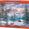 Selecta Castorland Play Puzzle Mountain Christmas, 1000st.