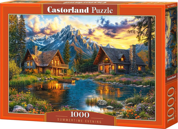 Soirée d'été Castorland – puzzle – 1000 pièces – finition satinée – ajustement parfait – qualité européenne