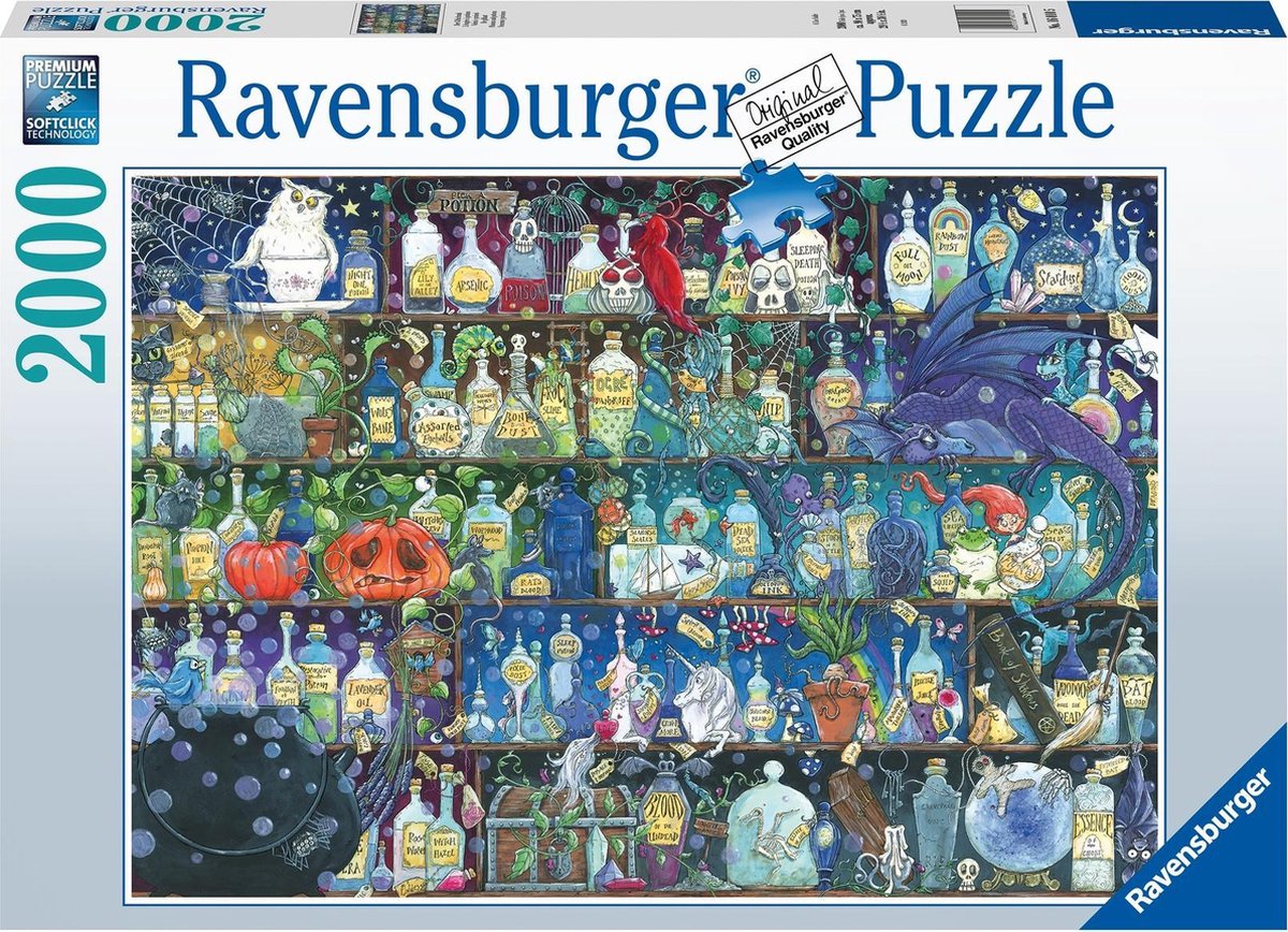 Puzzle Ravensburger l'armoire à poison - puzzle - 2000 pièces
