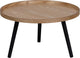 Table d'appoint Woood mesa l - bois - naturel - 34xø60