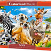 Selecta castorland puzzle selfie africain, 500 pcs.