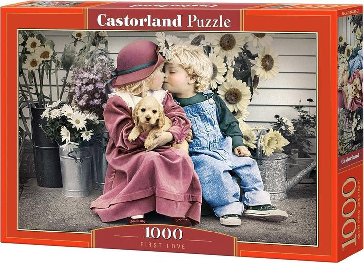 Castorland premier amour – puzzle – 1 000 pièces – finition satinée – ajustement parfait – qualité européenne