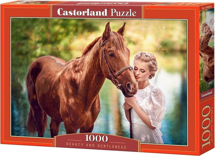 Castorland beauté et douceur – puzzle – 1 000 pièces – finition satinée – ajustement parfait – qualité européenne