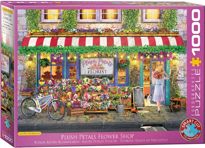 Eurographics - fleuriste de pétales en peluche [fleuriste de pétales en peluche] - paul normand - 1000 pièces 68×48cm (l×h) - puzzle
