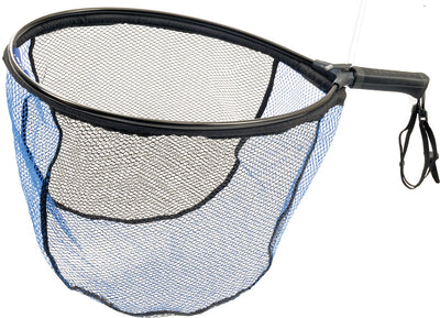 Filet flottant court en caoutchouc Predox - épuisette flottante en caoutchouc pour poissons prédateurs 50x40x40 cm
