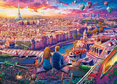 Eurographics - toit de paris [toit de paris] - artbeat studio - 1000 pièces 68×48cm (l×h) - puzzle