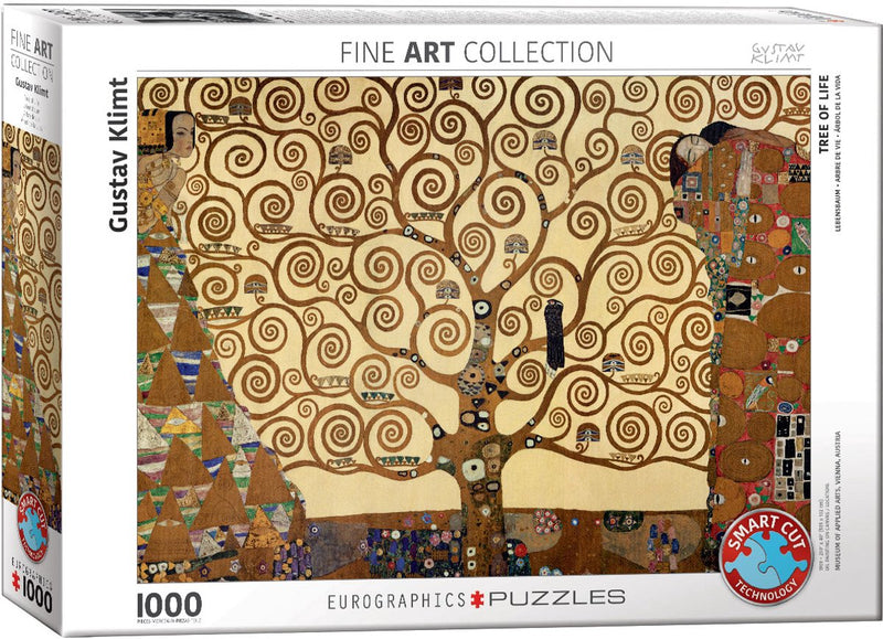 Eurographics - l'arbre de vie [der lebensbaum] - Gustav Klimt - 1000 pièces 68×48cm (l×h) - puzzle d'art