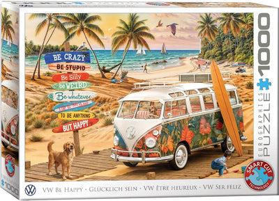 Eurographics - vw be happy [be happy] - 1000 pièces 68×48cm (l×h) - puzzle