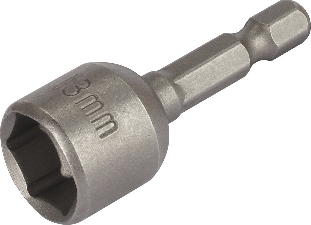 Wolfcraft - clé à douille 13 - magnétique - embout - hexagonal - tournevis - 1383000