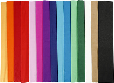 Papier Crep - Couleurs de base, 15e.