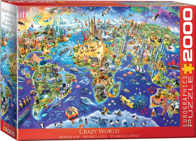 Eurographics - monde fou [monde fou] - 2000 pièces 97×68cm (l×h) - puzzle