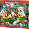 Selecta castorland puzzle animaux dans le parc, 1000 pcs.