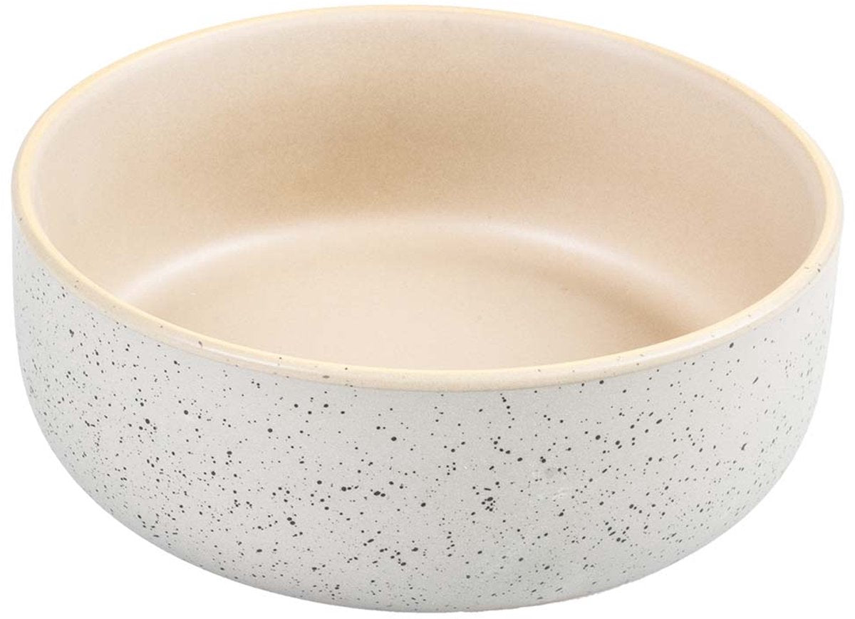 Duvo plus dîner bol à manger pierre lisse dune m-680ml-16x16x6cm gris vert