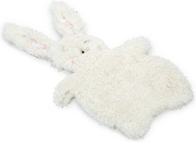 Beeztees chiot nijno - jouet pour chiot - peluche pour chiot - jouet pour chien - blanc - 40x5x2 cm