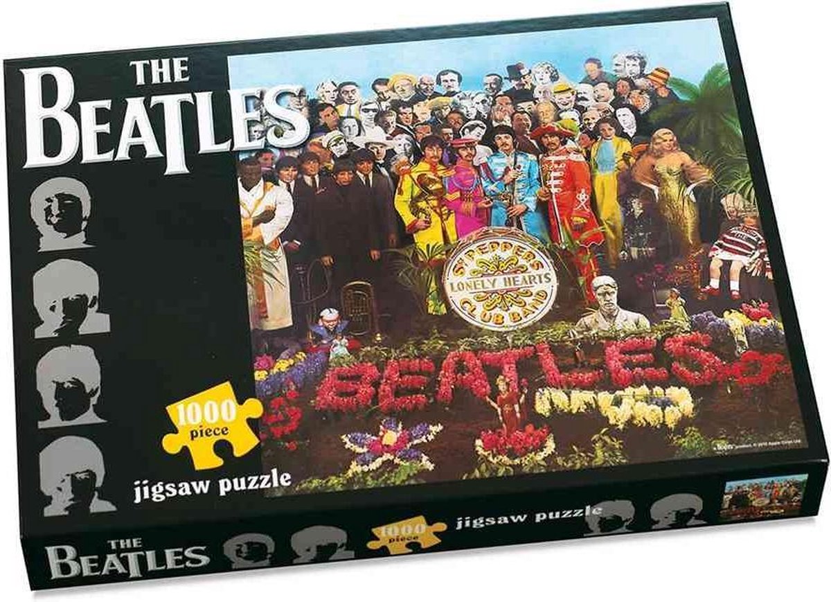 Puzzle tête en plastique les Beatles Sgt Pepper 1000 pièces