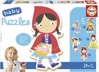 Educa - puzzle - 5 puzzles enfants - histoires