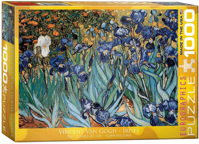 Eurographics - iris - Vincent Van Gogh - 1000 pièces 68×48cm (l×h) - puzzle d'art