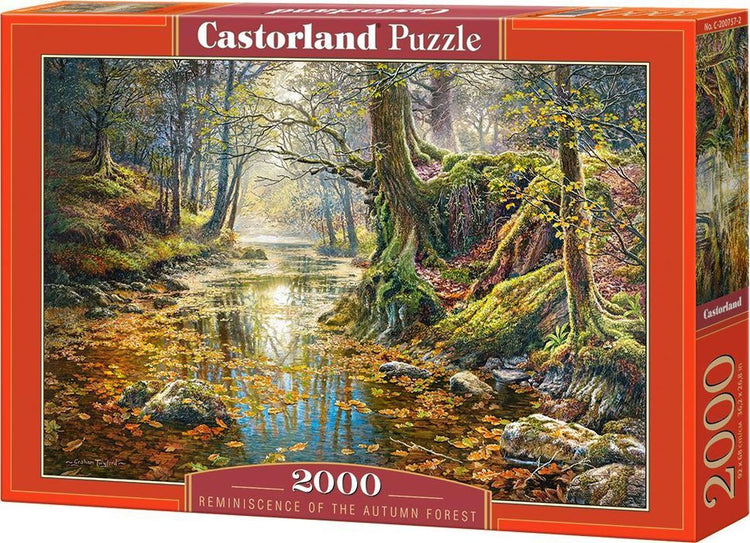 Castorland Réminiscence de la forêt d'automne – Puzzle – 2 000 pièces – Finition satinée – Ajustement parfait – Qualité européenne