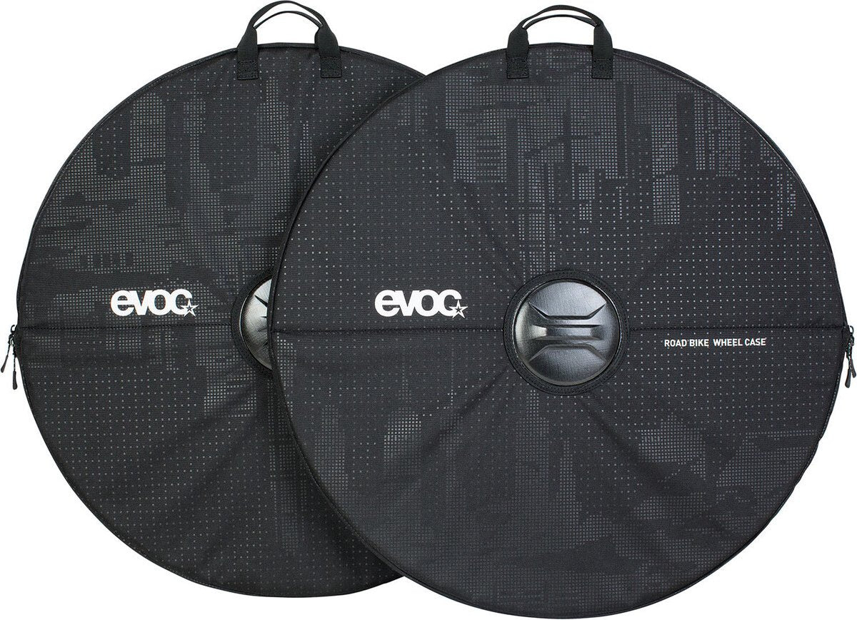 Evoc - jeu de valises de roue de vélo de route noir (2 pièces)