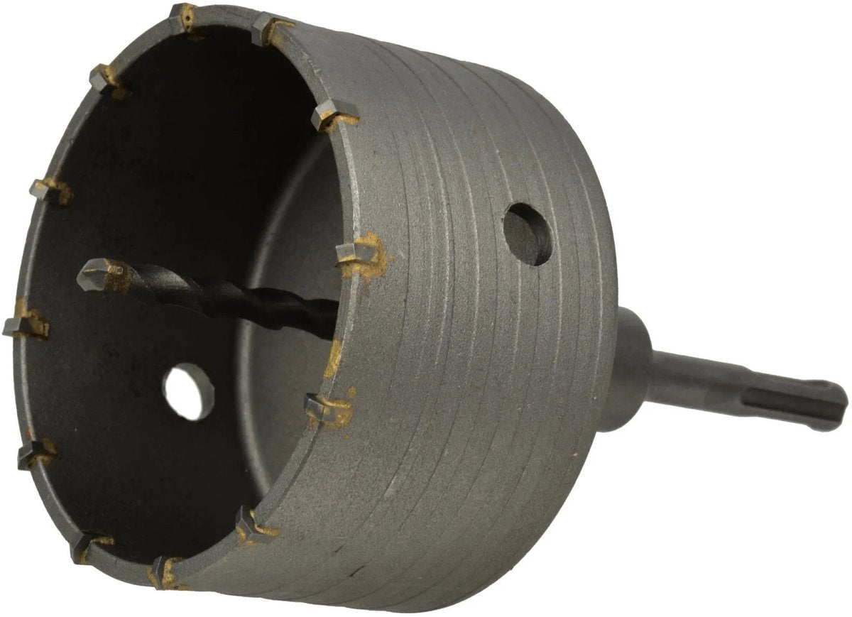 Marteau perforateur creux Geko - 100 mm - SDS plus - pour les travaux de précision dans les matériaux de construction