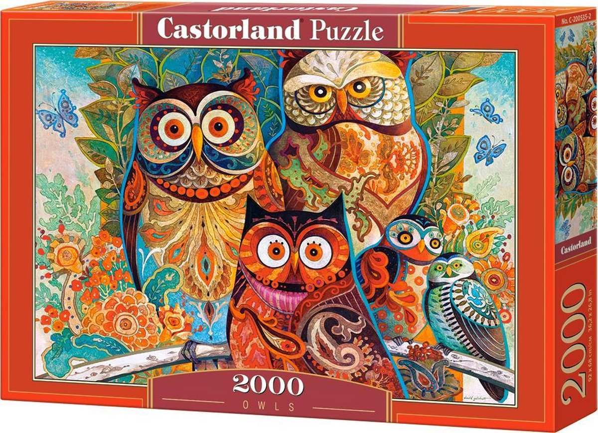 Selecta Castorland Puzzle Hiboux, 2000 pcs.