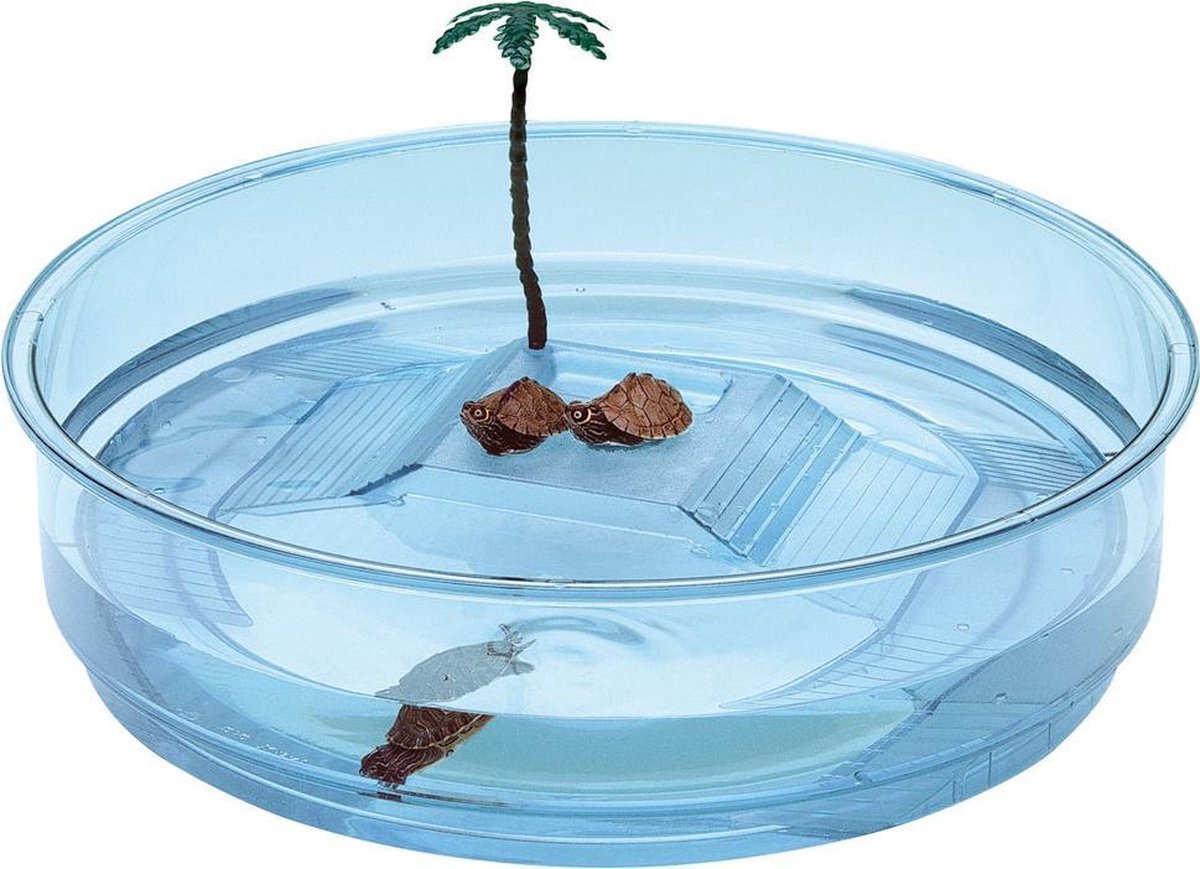 Réservoir à tortues en plastique Ferplast oasis