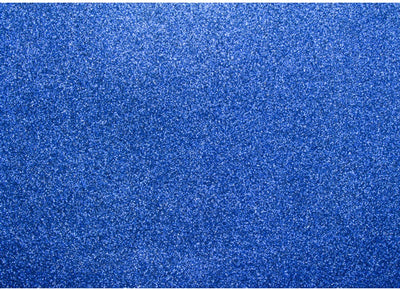 Carton pailleté Kangaro - bleu cobalt - 50x70cm - paquet de 10 feuilles - k-0060k06