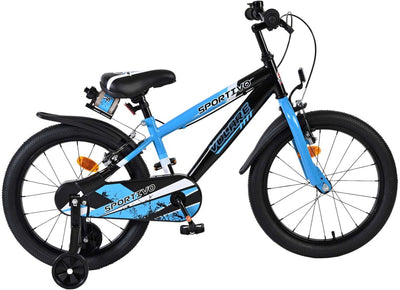 Volare Sportivo Child's Bike Boys 18 pouces Blue Black Two Hand freins