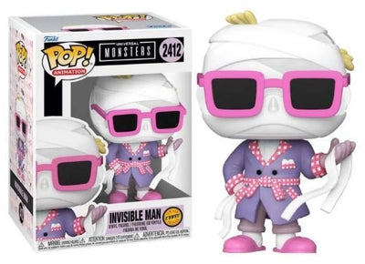 Funko-pop ! animation : monstres universels - homme invisible #2412