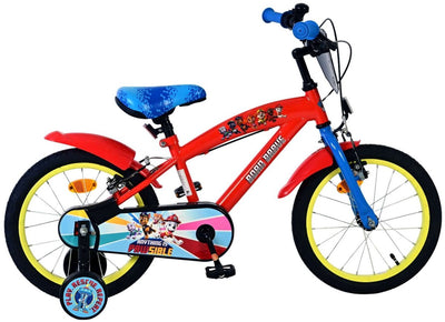 PAW PATROL CHILD'S BOKE BOYS 16 pouces rouges deux mains de deux mains
