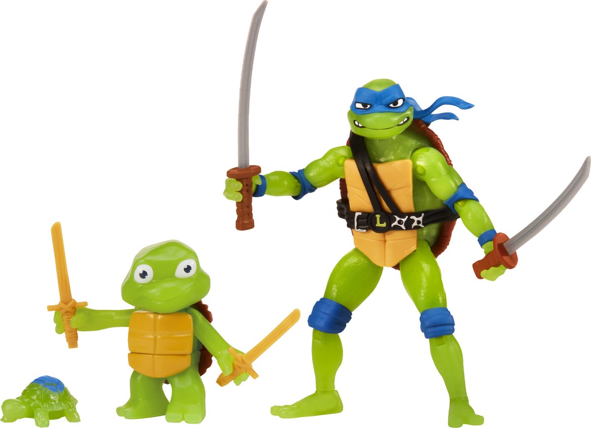 Tortues Ninja mutantes adolescentes - Leonardo Evolution 3-pack