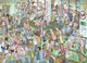 Puzzle de fête avec les détails personnels de l'éditeur - hourra ! retraité 1000 pièces