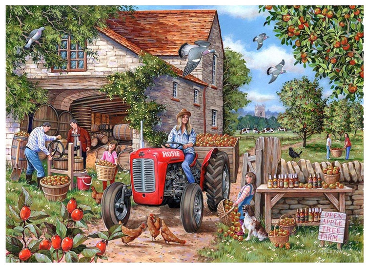 Maison des puzzles puzzle cidre et rosie 500 pièces xl