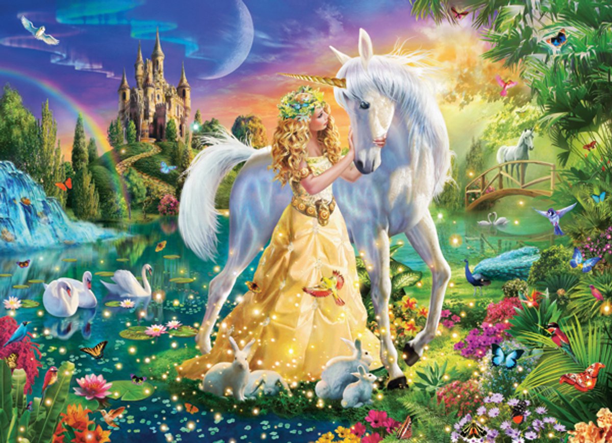 Castorland puzzle douceur de l'amitié - Jeu de puzzle 200 pièces.
