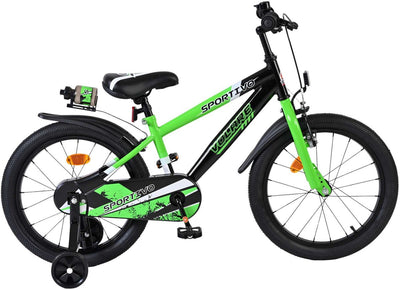 Volare Sportivo Child's Bike Boys 18 pouces verts noir