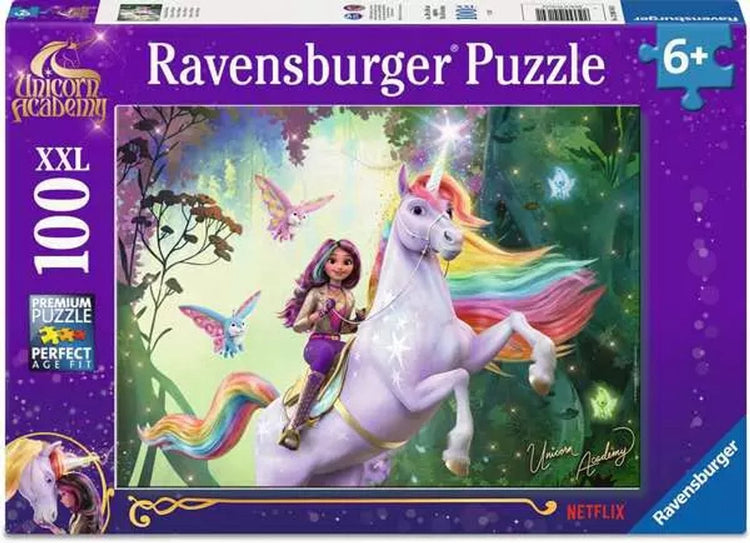 Puzzle xxl 100 académie de licornes - puzzle xxl 100 académie de licornes